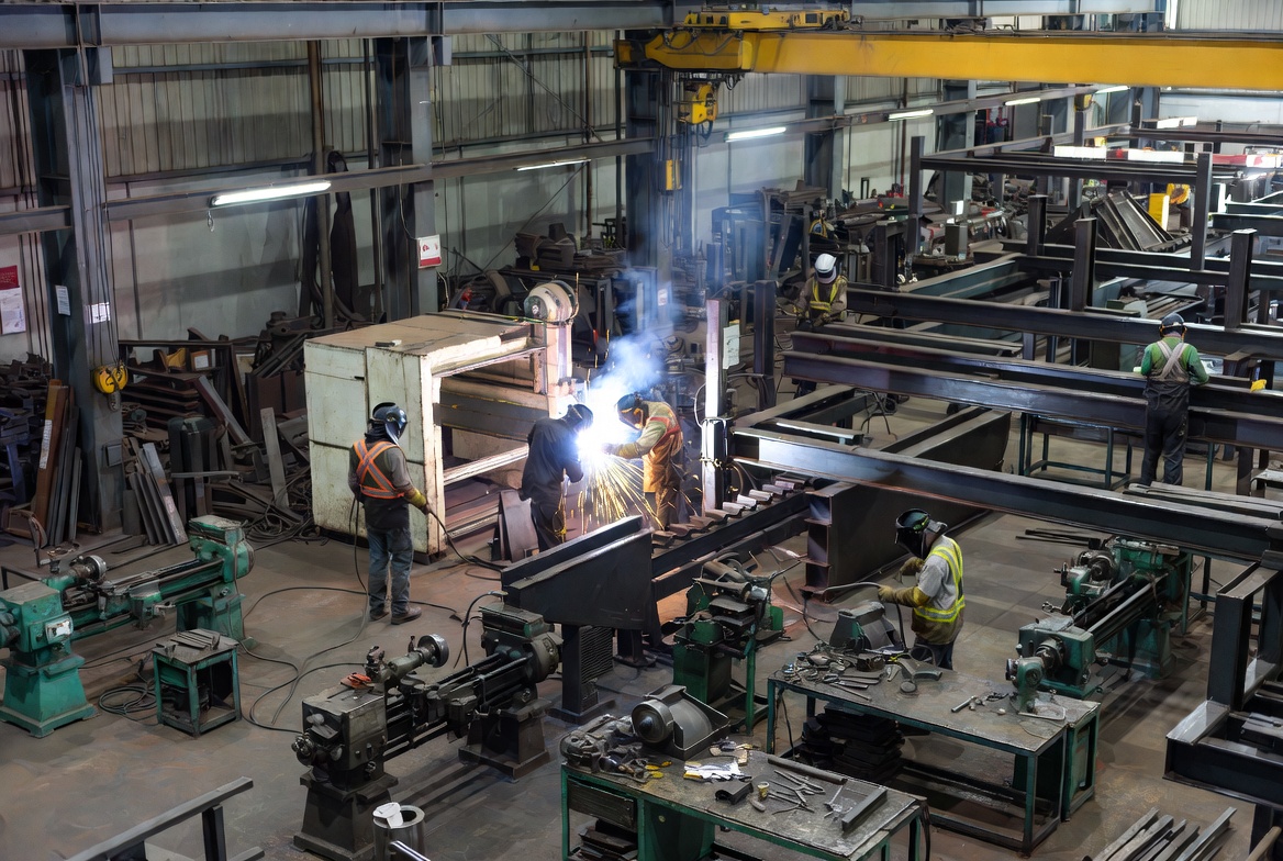 Steel Fabrication Software using construction software on site