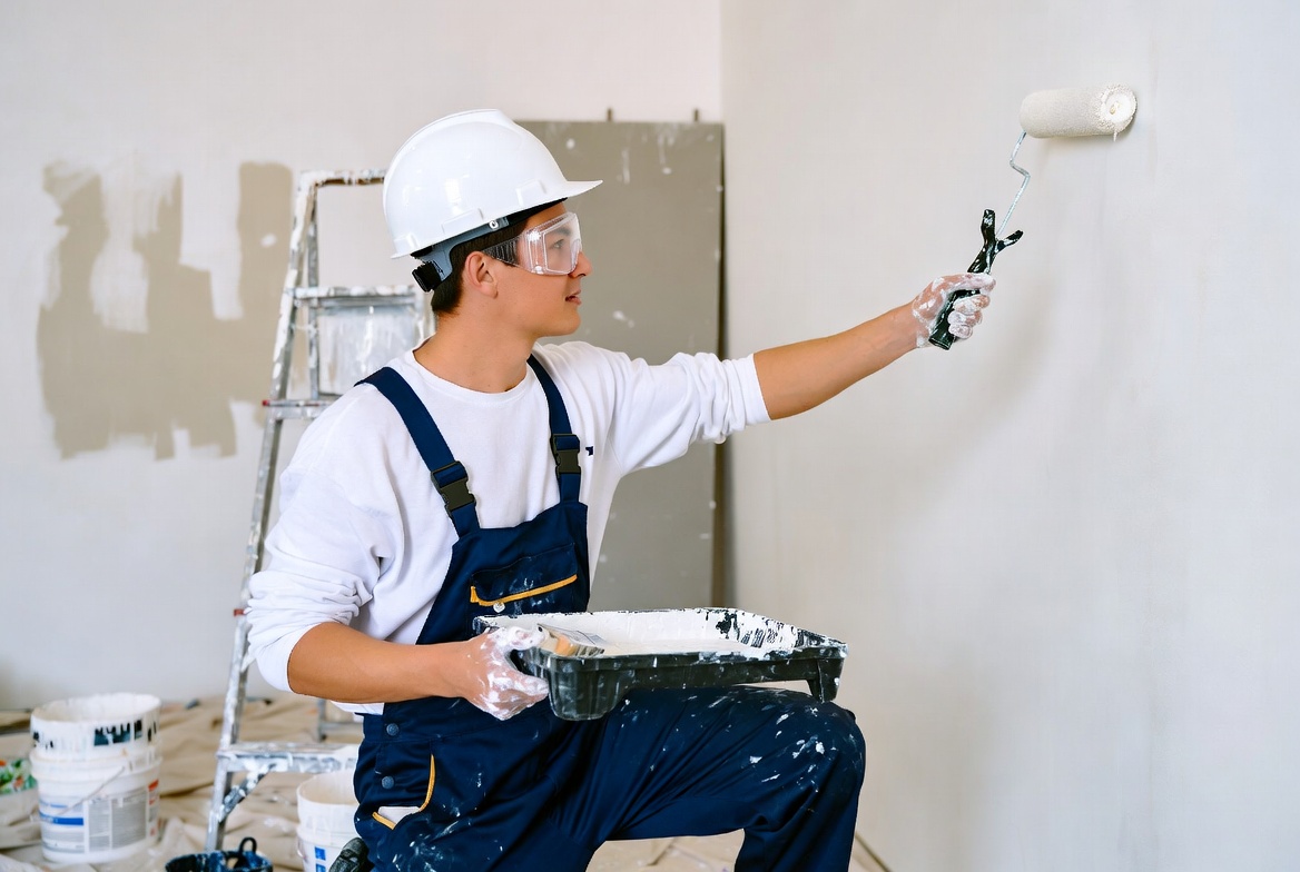 Painting Contractor Software using construction software on site