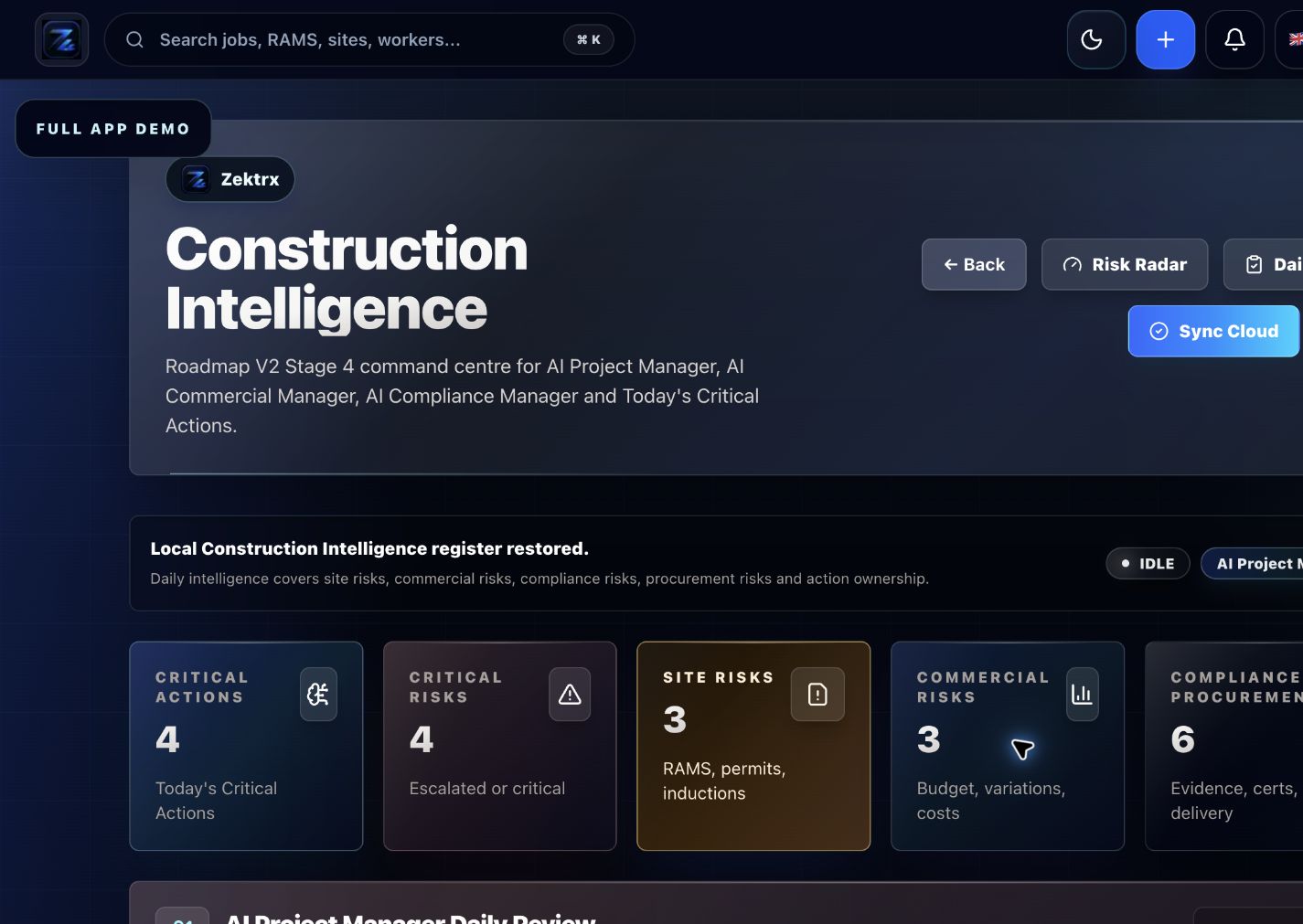 AI & Automation screen preview